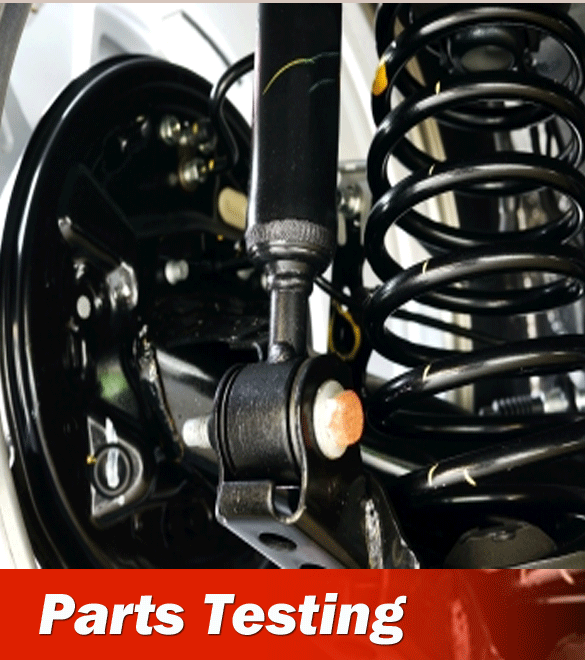 Extensive Used Auto Parts Testing